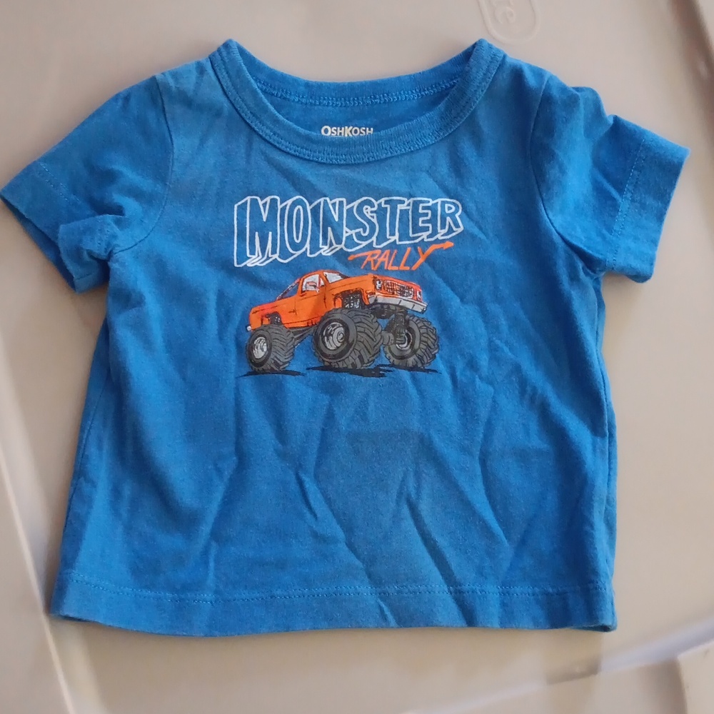 OshKosh monster truck tee